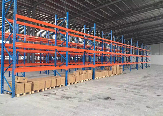 Estante de vigas pesadas personalizado para carga de almacenamiento de fábrica