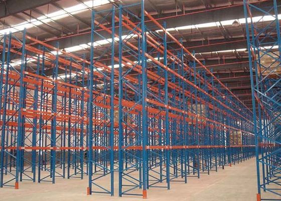 Unidades del sistema de estanterías de almacenamiento de paletas metálicas industriales 3000 kg por nivel
