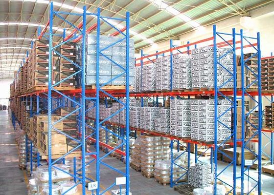 Estantes de almacenamiento industriales de acero a medida Estantes de paletas de trabajo pesado laminados en frío