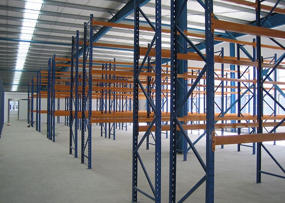 Estantes de almacenamiento industriales de acero a medida Estantes de paletas de trabajo pesado laminados en frío