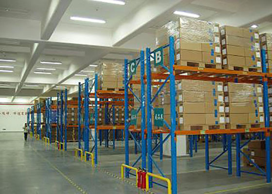 Unidades del sistema de estanterías de almacenamiento de paletas metálicas industriales 3000 kg por nivel
