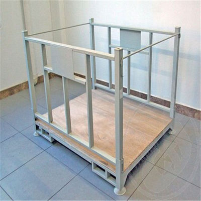 Fabrica de ropa Jaula de malla metálica, contenedor plegable para almacenamiento