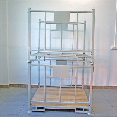 Fabrica de ropa Jaula de malla metálica, contenedor plegable para almacenamiento