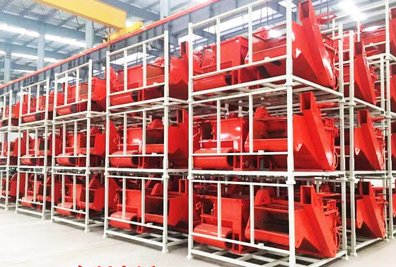 Estante de almacenamiento de alta capacidad para cámaras frías, sistema de estantes de apilamiento de almacén.