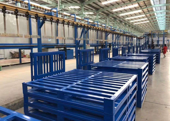 Fabricantes de palets de acero galvanizado para almacenes de gran capacidad