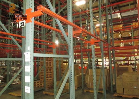 Sistema de estanterías de almacén de carga pesada ODM / Sistema de estanterías de alta densidad
