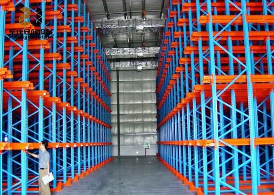 Sistema de estanterías de almacén de carga pesada ODM / Sistema de estanterías de alta densidad