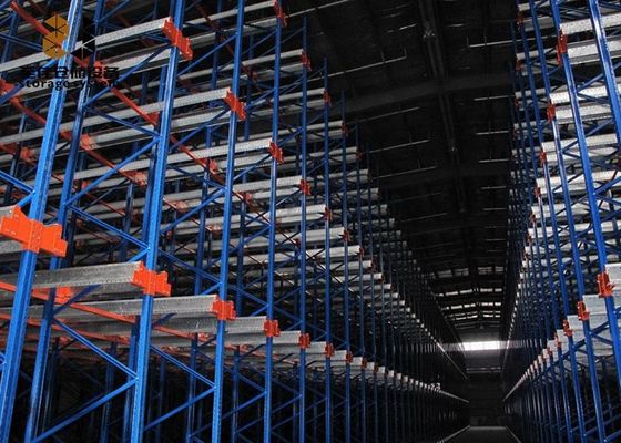 Fácil de instalar en el rack de paletas / sistema de flujo a través del rack de paletas