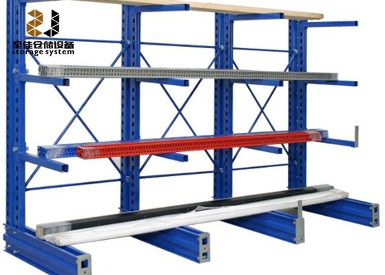 250-800lbs Pallet Racking con el Cantilever Revestimiento en polvo