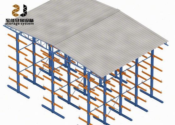 Acero Q235 Cantilever Pallet Racking Anti-corrosión Cantilever Rack Arm ODM OEM