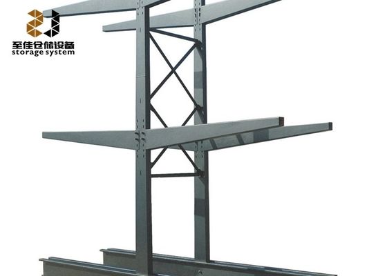 Revestimiento en polvo Cantilever Pallet Racking Tamaño personalizado con Safelock