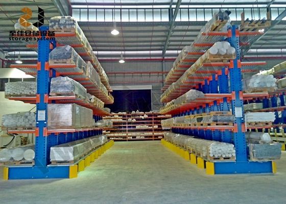 Acero Q235 Cantilever Estante de almacenamiento de madera para garaje