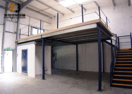 Edificio de 2 capas piso mezzanino acero pesado estructura mezzanine metal