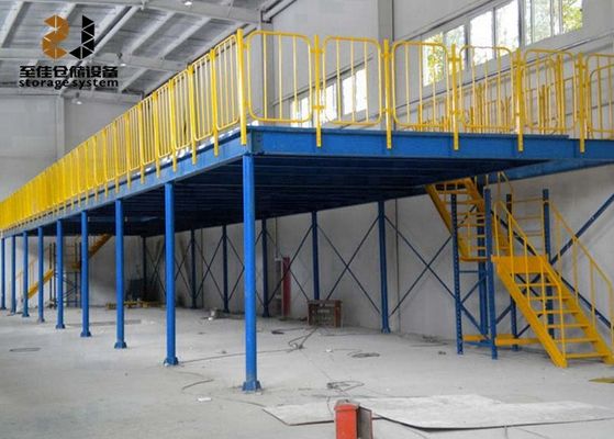 500 kg-1500 kg/m2 Sistemas de pisos de mezanina metálica con recubrimiento en polvo de epoxi