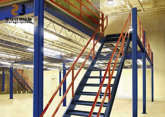 Estantes sin perno / remachado Max 6000mm vertical para uso en almacén cubierta de mezzanine