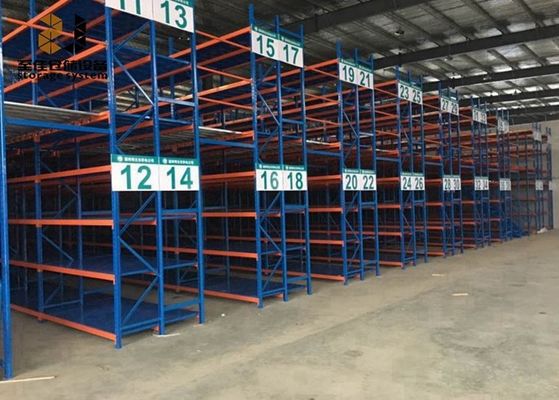 Estante ajustable altura de la estantería de trabajo ligero Estante de almacenamiento / Estante de paletas de acero fácil de ensamblar