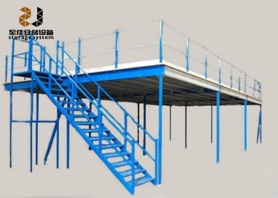 Seguridad a varios niveles pisos industriales de mezzanina recubiertos con polvo epoxi