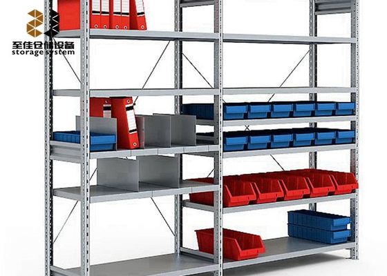 Estantes de almacenamiento de acero laminado en frío de uso medio Estantes de estantes industriales de varios niveles