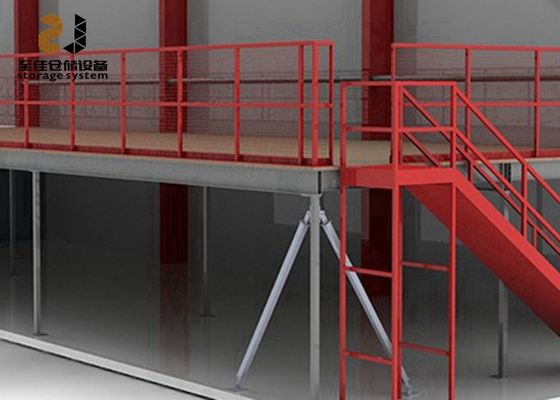 Planos industriales a medida 500 kg/m2-1500 kg/m2 Estructuras de oficina de mezzanine