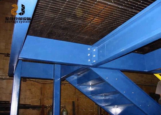 Planos industriales a medida 500 kg/m2-1500 kg/m2 Estructuras de oficina de mezzanine