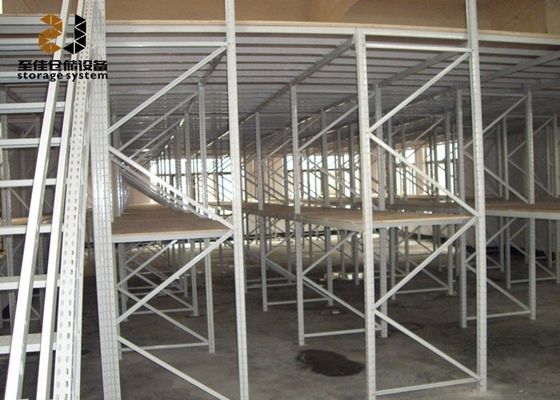 500 kg - 4000 kg/m2 Estantería estructural con soporte para pisos de mezzanine ODM & OEM
