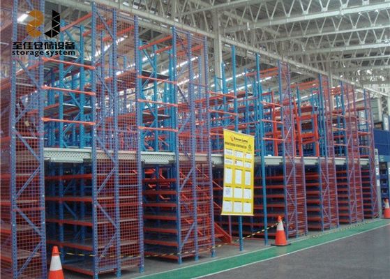 500 kg - 4000 kg/m2 Estantería estructural con soporte para pisos de mezzanine ODM & OEM