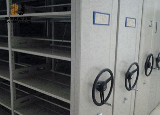 Acero de rodillo en frío 6 capas armarios de archivos móviles sistema de estantería recubrimiento en polvo fácil de ensamblar