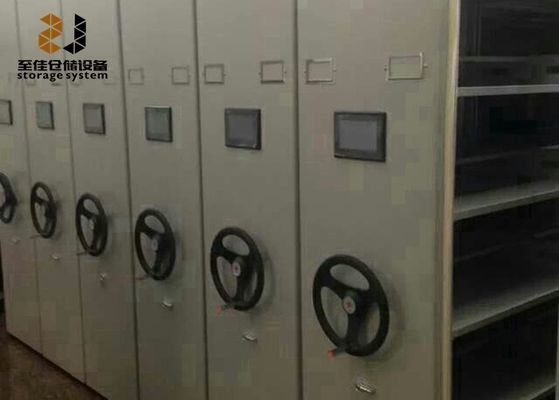 Bloqueo de seguridad 6 capas Sistemas de almacenamiento móvil de alta densidad para oficina / banco