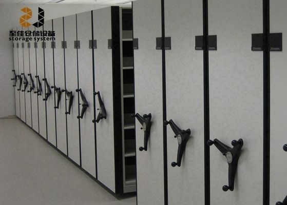 Sistema de estanterías de archivos móviles de alta seguridad personalizado para archivos Dispositivo anti dumping