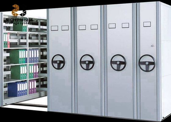 Sistemas de almacenamiento de archivos de alta densidad fácil de ensamblar Sistema de gabinete de archivos móviles