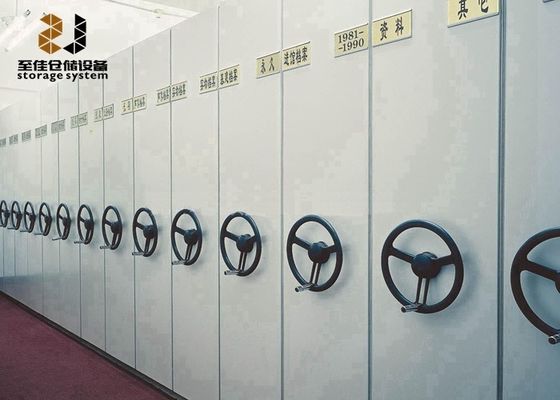 Sistemas de estanterías móviles de acero de rodadura en frío
