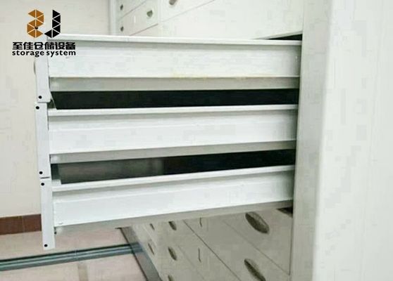 Bloqueo de seguridad 6 capas Armarios móviles de archivos Sistema de estantería con garantía 5 años