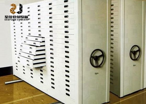 Sistemas de estanterías móviles personalizados / sistemas de archivado de rollos