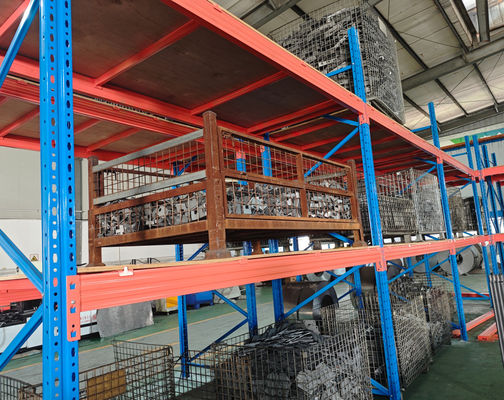 Estante de almacenamiento de paletas de trabajo pesado de almacén de acero personalizado