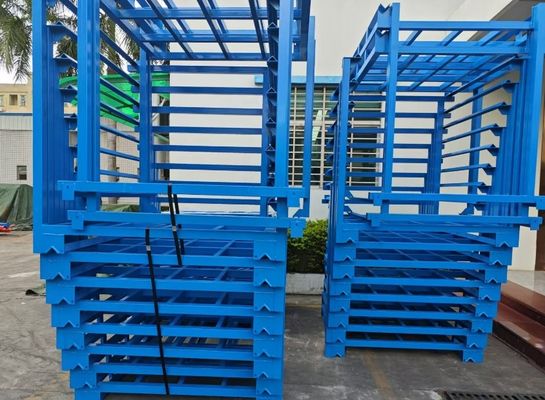 Estantes de almacenamiento apilables de acero para piezas y mobiliario de automóviles