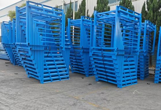Estantes de almacenamiento apilables de acero para piezas y mobiliario de automóviles