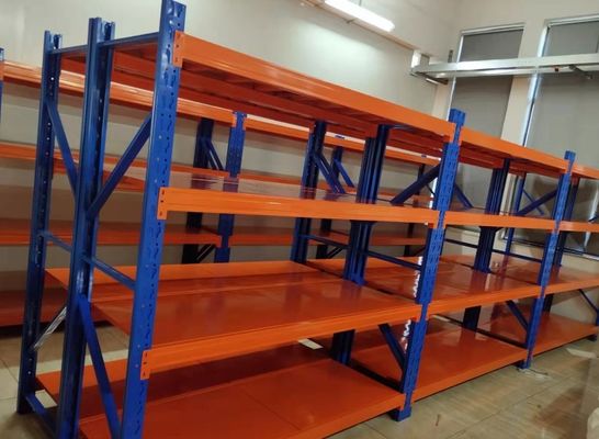 100-200 kg de carga superligera Estante de almacenamiento de acero liso de capa ajustable 2-8