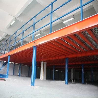 Planta de plataforma Industrial Mezanino Planta de 500-1000 Kg/m2 Capacidad de carga Diseño modular e industrial