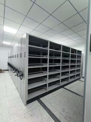 Casters silenciosos movimiento armarios de archivos Sistema de estantería para la organización de documentos de oficina